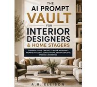AI Prompt Vault for Interior Designers & Home Stagers: 238 Ready-to-Use ChatGPT, Claude & Midjourney Prompts for Client Consultations, Design Concepts, Staging & Marketing (Work Smarter With AI)