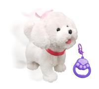 AI Puppy Figure, Soft Mechanical Pet, Sensory Companion Device, Animated Plush Creature, Sound Reaction Buddy, Educational Interactive Toy for Children, Families, Gift, Party, Holiday, and Learning