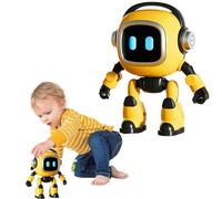 Ai Robot de juguete para niños, robot de escritorio interactivo inteligente con función de reconocimiento de voz, compañero parlante, robots inteligentes recargables y juegos de aprendizaje, juguete