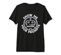 AI Show Me Your Prompts Ventilador de computadora de Inteligencia Artificial Camiseta Premium