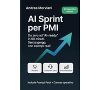 AI Sprint per PMI: Da zero ad “AI-ready” in 90 minuti. Senza gergo, con esempi reali, risultati misurabili.
