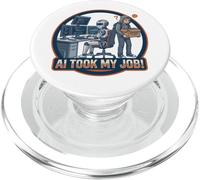 AI tomó mi Trabajo Programador Divertido Robot Humor PopSockets PopGrip para MagSafe
