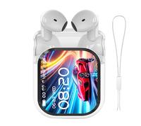 Ai Translation Earbuds - Auriculares traductores en tiempo real, con pantalla táctil, inalámbricos, cancelación de ruido, para viajes, negocios, gimnasio, aprendizaje, trabajo, hombres, mujeres