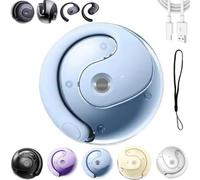 Ai Translation Wireles Bluetooth5.4 Earphones (Fit for Ios & for Android), Earpiece Language Translator in Real Time, Open Ear Ai Headphones, Electronic Foreign Wireless Translators Earbuds(Blue)