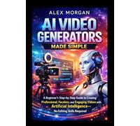 AI Video Generators Made Simple: A Beginner’s Step-by-Step Guide to Creating Professional, Faceless, and Engaging Videos with Artificial Intelligence-No Editing Skills Required