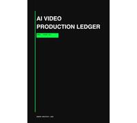 AI Video Production Ledger: AI Protokollbuch für Video Engineering und Motion Architecture
