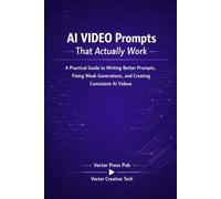 AI VIDEO Prompts That Actually Work: A Practical Guide to Writing Better Prompts, Fixing Weak Generations, and Creating Consistent AI Videos (Vector Creative Tech Series)