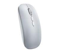 AI Voice - Ratón inalámbrico para juegos, modo dual BT5.0 y 2.4 GHz, escritura de voz, traducción, búsqueda, recargable, 12000 DPI, mouse inalámbrico silencioso para laptop, Windows, Mac OS (clásico