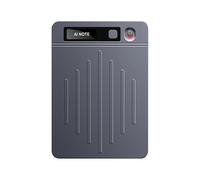 AI Voice Recorder Translator App Control, Transcribe & Summarize with AI, Support Multiple Languages, 64 GB, 40H Battery, 10m Pickup, for Lectures, Meetings, Calls, Silver