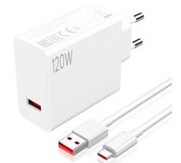 AIAUXAI 120W Cargador con cable USB C 1M para Xiaomi, para Hyper-Charge