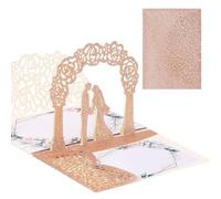 AIBAOBAO Tarjeta de Felicitación Boda, Tarjeta Felicitacion Bodacon Sobre, Novias, Aniversario, Invitación, Abrazar a los recién casados, San Valentín Aniversario, Cumpleaños Día de la Madre