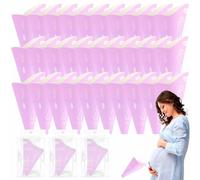 AIBAOBAO Urinario Femenino Desechable, 30 Piezas Urinario Portatil Mujer Carton, Urinella para Mujer Embudo, Hacer Pipi de Pie Orinal Femenino Plegable Higiene y limpieza de Acampada y Marcha