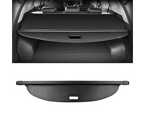 AIBINGBH Cubierta de Carga for Maletero para Dacia Duster 5-Doors 2010-2017, Maletero Trasero retráctil Estante De Equipaje Trasero Protector Lienzo Negro