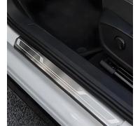 AIBINGBH Protectores de Umbral de Puerta para Lexus ES 2018 2019 2020 2021 2022, Adhesivos de Protección Acero Inoxidable, Protección Antiarañazos para La Puerta del Coche, 4 Piezas,C