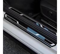 AIBINGBH Protectores de Umbral de Puerta para Lexus ES 300h ES300h (XZ10, GSZ10) 2018-2024, Adhesivos de Protección Acero Inoxidable, Protección Antiarañazos para La Puerta del Coche, 4 Piezas,B