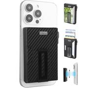 Aibirui Cartera magnética para teléfono móvil, soporte para 8 tarjetas, 4000 g, protección magnética RFID con clip de dinero, ultrafina, para iPhone 17/16/15/14/13/12