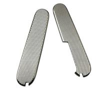 Aibote 1 par de manijas de mango de aleación de titanio manijas parche herramientas DIY agarre de repuesto adecuado para 91mm Victorinox Swiss Army Knife (B)