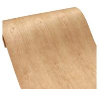 Aibote Hoja de chapa de madera de cerezo natural (60 x 250 cm), hojas de restauración de muebles para el hogar, hotel, mesa, muebles de cocina (grado AAA) (corte plano)