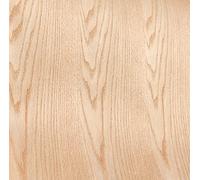 Aibote Hoja de Chapa de Madera de Roble Rojo Natural(60 x 250 cm) Hojas de Restauración de Muebles para Muebles de Cocina de Mesa de Hotel en el Hogar (grado AAA) (corte plano)