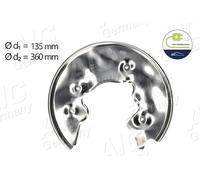 AIC Ankerblech Spritzblech Bremsscheibe Trasera Izquierda Para Audi A4 Avant A6