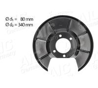 AIC Ankerblech Spritzblech Disco De Freno Trasero Derecho Para Ford Kuga I S-Max