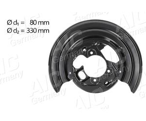AIC Ankerblech Spritzblech Freno Derecho Para VW Mercedes Crafter