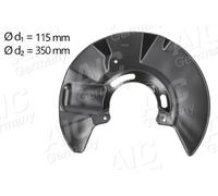 AIC Placa de Anclaje Antisalpicaduras Disco de Freno Delantero Izquierdo para VW
