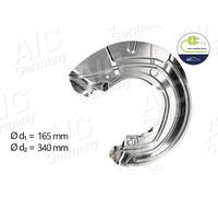 AIC Placa de Anclaje Antisalpicaduras Disco Delantero Izquierdo para BMW 1er 2