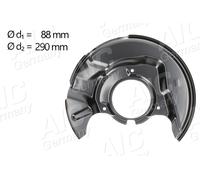 AIC Placa de Anclaje Antisalpicaduras Disco Delantero Izquierdo para Toyota