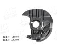AIC Placa de Anclaje Antisalpicaduras Disco Freno Delant. Izquierda para BMW 3er