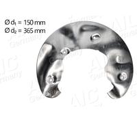 AIC Placa de Anclaje Antisalpicaduras Disco Freno Delantero Derecho para Audi A4