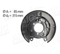 AIC Placa de Anclaje Antisalpicaduras Disco Freno Trasero Izquierda para Nissan