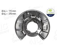 AIC Placa de Anclaje Antisalpicaduras Disco Trasero Derecha para BMW 3er Touring