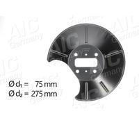 AIC Placa de Anclaje Antisalpicaduras Disco Trasero Derecha para Ford Fiesta V