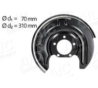 AIC Placa de Anclaje Antisalpicaduras Disco Trasero Derecha para VW Audi 3B6