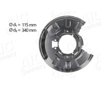 AIC Placa de Anclaje Antisalpicaduras Disco Trasero Izquierdo para BMW 3er