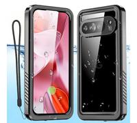 AICase Funda impermeable para Google Pixel 9 Pro XL, protector de pantalla transparente integrado, a prueba de nieve, polvo, a prueba de golpes, certificado IP68 [Real 360], protección completa