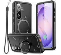 AICase Funda magnética para Samsung Galaxy S26 Plus, Impermeable,Magsafe[Soporte Invisible con Anillo],IP68,Resistente al Agua, a Prueba de caídas,a Prueba de Polvo,360 Grados,a Prueba de Golpes