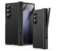 AICase para Galaxy Z Fold 6 Funda Original Protector de Pantalla Incorporado con Soporte para S Pen 360 Funda Protectora de Cuerpo Completo para Samsung Galaxy Z Fold 6 5G Funda 2024 Negro