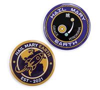 AICase Para Project Hail Mary Merchandise: botones redondos estilo Hail Mary, ideales como regalo de cumpleaños para fans, hombres y mujeres.