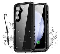 AICase Para Samsung Galaxy S23 FE Funda Impermeable Transparente Protector de Pantalla Incorporado Antigolpes, Certificado IP68 [Real 360] Protección Completa del Cuerpo Completamente Sellada Bajo el