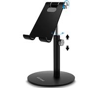 AICase Soporte para Tableta/Teléfono, Universal Ajustable Soporte para iPad Pro 10.5/9.7/12.9, iPad Air, iPad Mini 2/3/4, iPhone, Samsung Tab, otros teléfonos inteligentes y tabletas [4-12.9 Pulgadas]