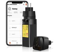 AICase Tuya Zigbee 3.0 Hub Gateway, WiFi Smart Homebridge Wireless hub, pequeño Smart Home Hub Compatible con Alexa/Google Home, Todos los Productos Inteligentes ZigBee 3.0 (Requiere WiFi de 2,4 G)