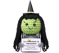 AICase Wicked Merch Wicked Witch of The West Crochet Funny Positive Wicked Gifts Emotional Support Nuggets Gifts Handmade Cheer Inspirational Gifts for Women/Mon Men Birthday