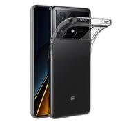 AICEK Compatible con Xiaomi Poco X6 Pro 5G Funda, Transparente Silicona Fundas para Redmi K70E 5G Bumper Case Carcasa Silicona Fund