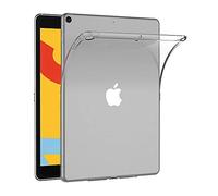 AICEK Funda Compatible Apple iPad 7, Transparente Silicona Fundas para iPad 7 2019 Modelo, 7ª Generación Carcasa Silicona Funda Case (10,2 Pulgadas)