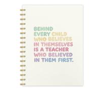 AICESE Inspirational Teacher Gifts Journal for Women 5.5x8.3in