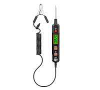 Aicevoos B1 Detector de Voltaje, Probador de Circuitos con Rango DC 0.8V-100V, Prueba de Continuidad, Probador Eléctrico con Linterna, Alarma Buzzer para Fusibles de Continuidad de Batería de Coche