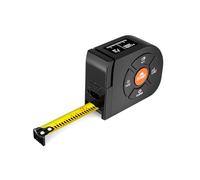 Aicevoos Cinta Métrica Láser 3 en 1, Medidor de Distancia Láser Digital, Telémetro Láser de Cinta Métrica Recargable, Láser 60 m, Cinta 5 m, para Medir la Longitud/Area/Volumen