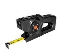 Aicevoos Medidor Láser 3 en 1, Medidor Laser Distancia de 196ft/60m y Cinta Métrica con Cierre Automático con Lectura Digital Instantánea y Extensión Láser Verde, Lista de Medición con Memoria